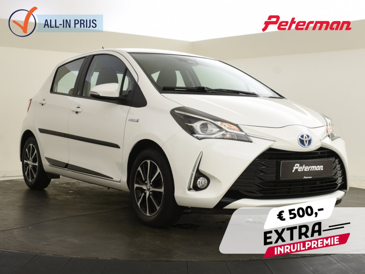 Toyota Yaris - 1.5 Hybrid Design | Stoelverwarming | LM Velgen | All Seasons - AutoWereld.nl