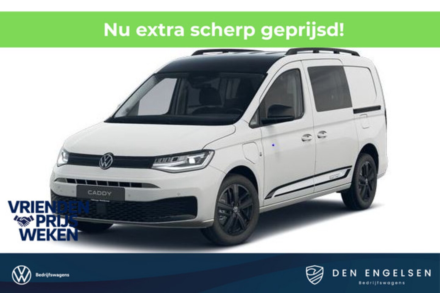 Volkswagen Caddy Maxi - Flexible Limited Edition 1.5 eHybrid EU6 85 kW (115 pk) 19,7 kWh 6 versnellingen DSG Caddy - AutoWereld.nl
