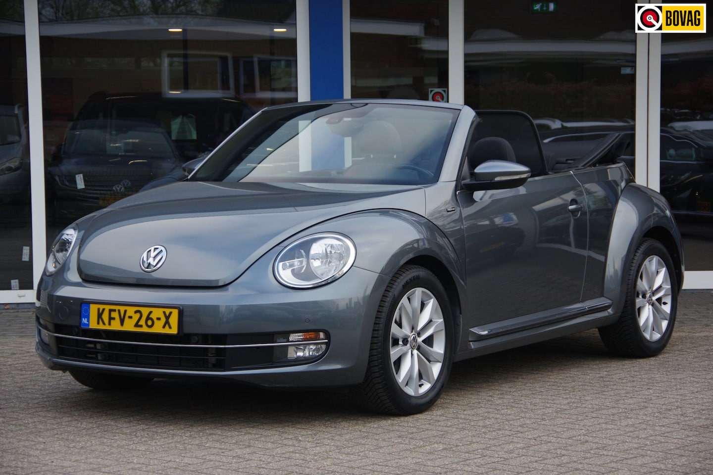 Volkswagen Beetle Cabriolet - 1.2 TSI Allstar Camera Stoelverwarming Carplay Cruise - AutoWereld.nl