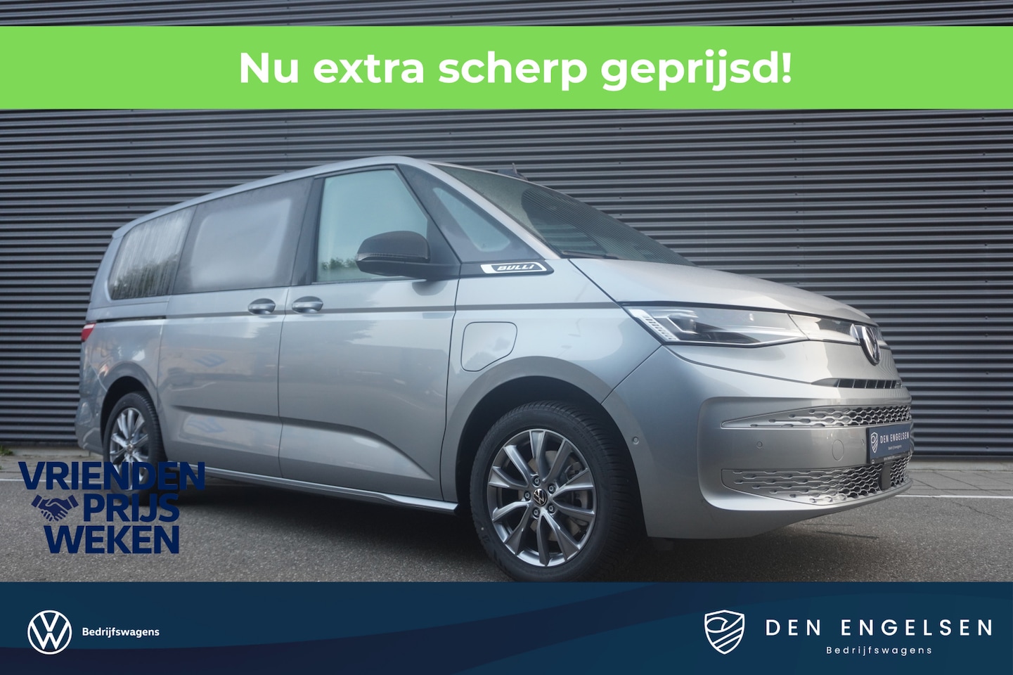 Volkswagen Multivan - 1.5 eHybrid L2 Bulli Edition 4Motion 1.5 eHybrid L2 Bulli Edition 4-Motion, IQ Light koplampen, 7-persoons Vis-a-Vis, Navigatie - AutoWereld.nl