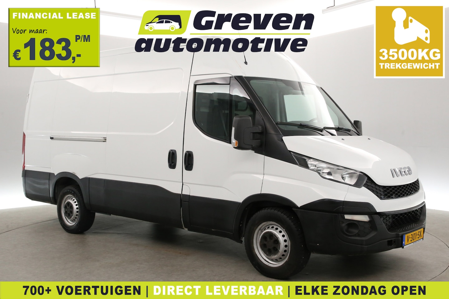 Iveco Daily - 35S15V 2.3 352 L3H2 | 3500KG Trekgew. | Trekhaak | Airco | Camera | 3 Zits | Elektrpakket - AutoWereld.nl