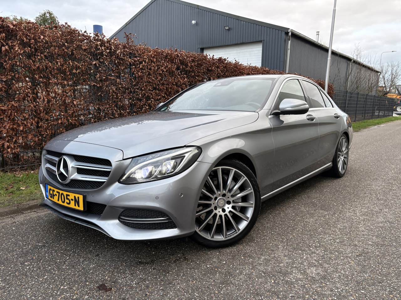 Mercedes-Benz C-klasse - 350 e Lease Edition / AUTOMAAT / LEER / NAVI / CRUISE - AutoWereld.nl