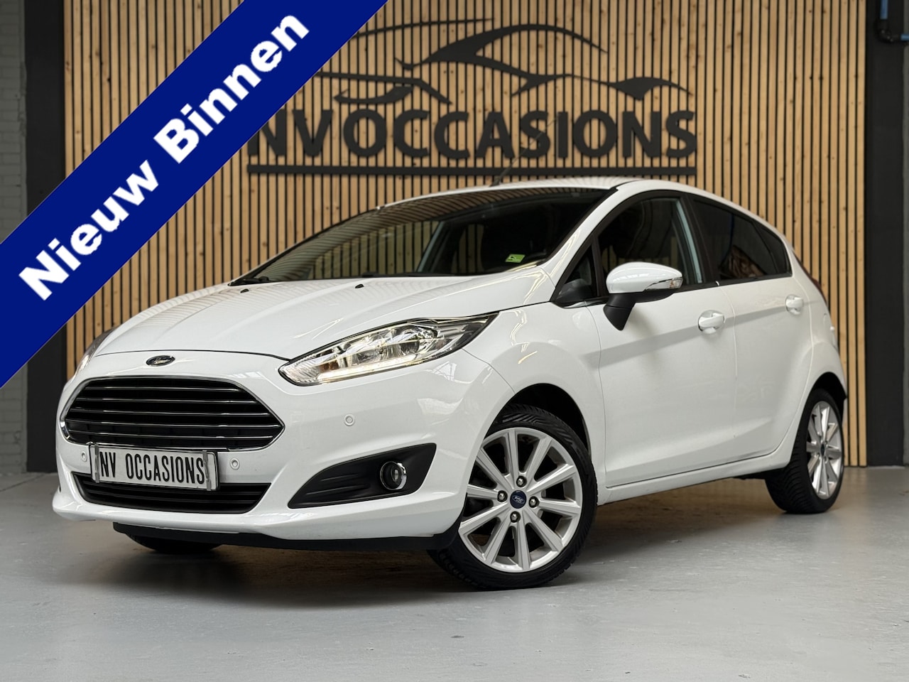 Ford Fiesta - 1.0 EcoBoost Titanium X NWE DISTRIEM/STOELVW/125PK/CRUISE/PDC/NETTE STAAT! - AutoWereld.nl