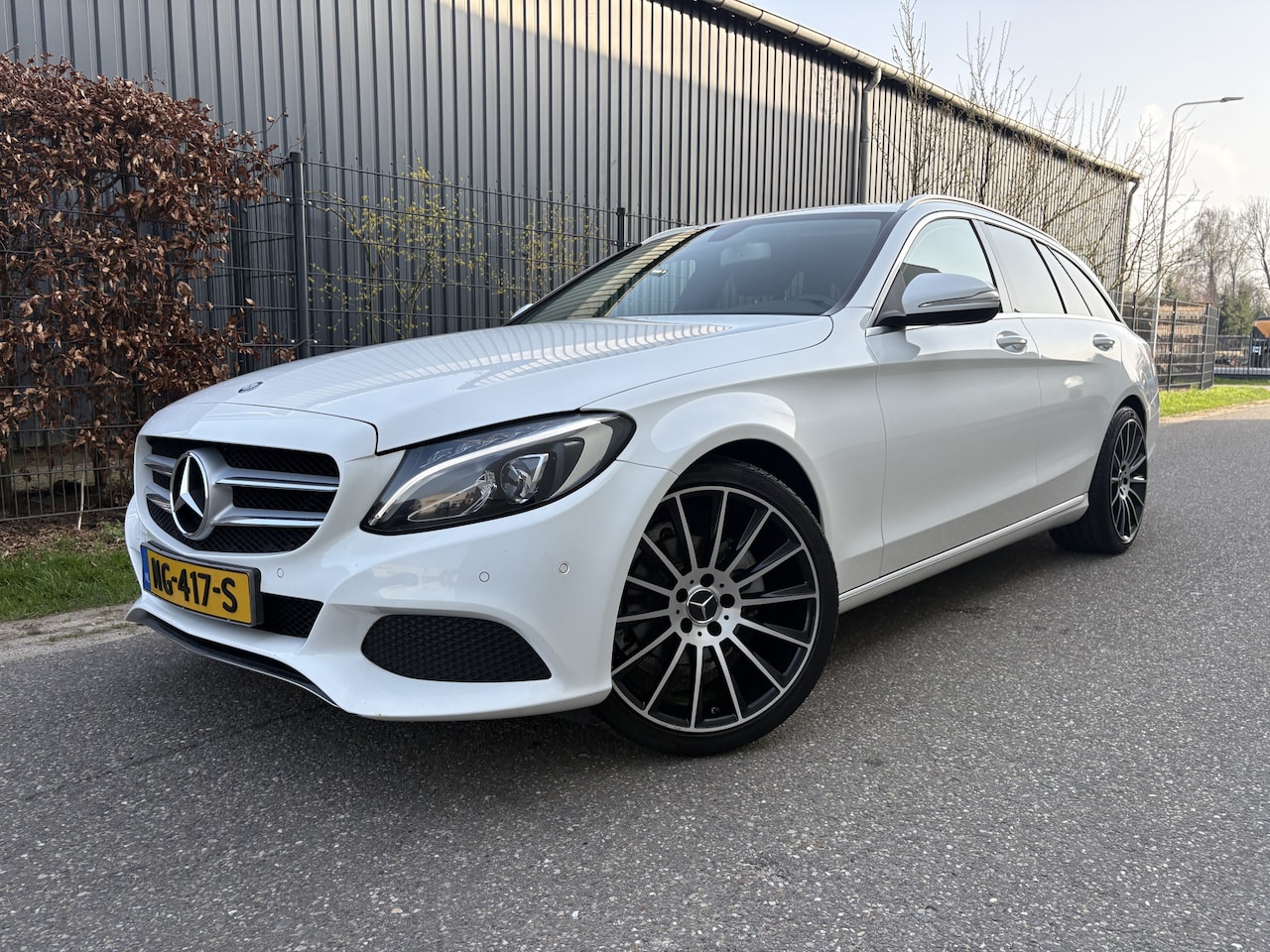 Mercedes-Benz C-klasse Estate - 180 Prestige / NAVI / HALF LEER / CRUISE / STOELVERWARMING / 162dkm! - AutoWereld.nl