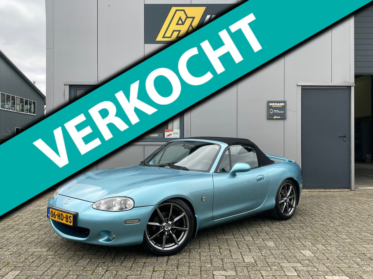 Mazda MX-5 - 1.8 SVT Turbo I Roestvrij I Orig. NL I Volledige Historie I Nieuw dak I - AutoWereld.nl