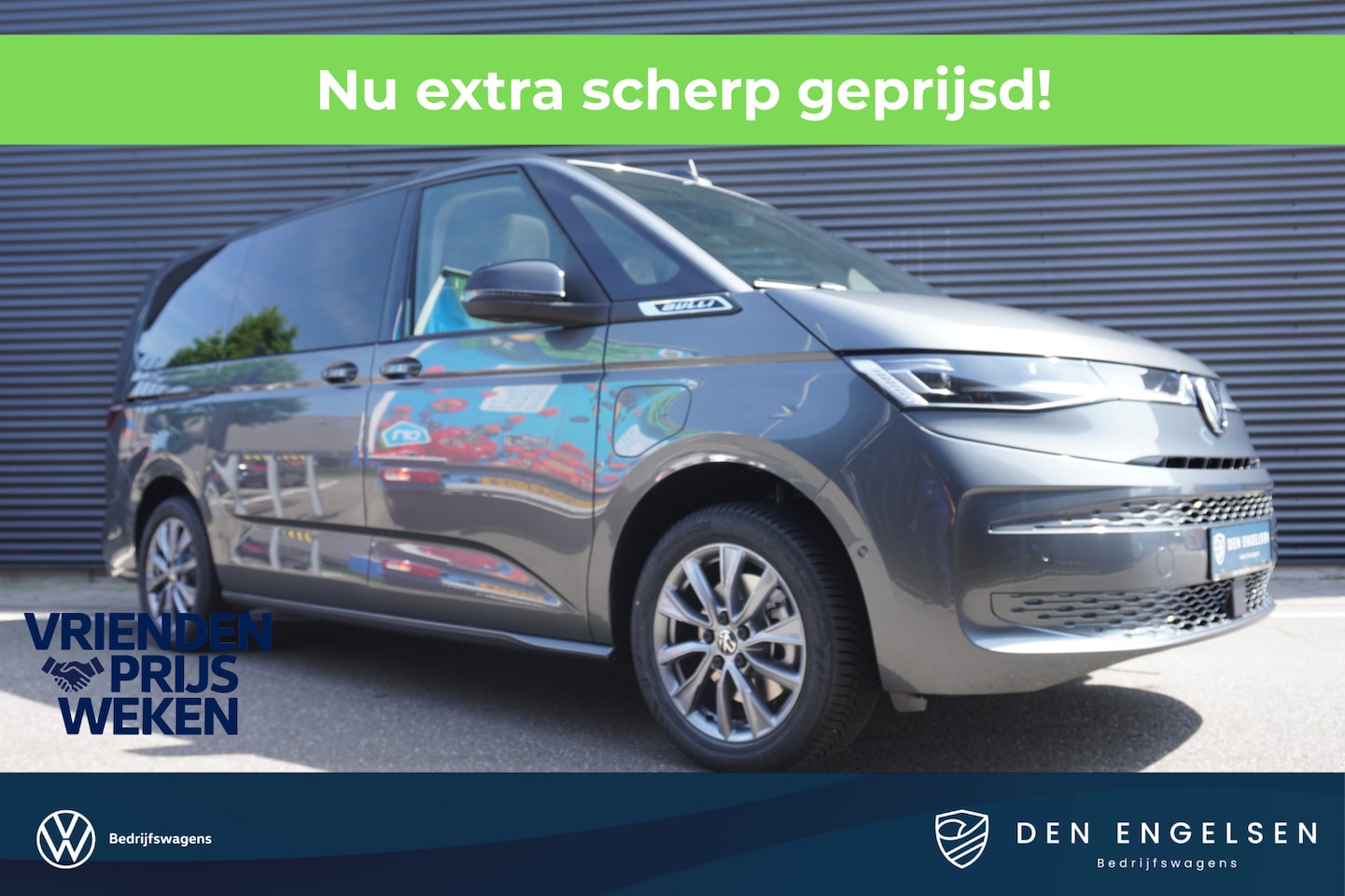 Volkswagen Multivan - 1.5 eHybrid L2 Bulli Edition 4Motion 1.5 eHybrid L2 Bulli Edition 4-Motion, IQ Light koplampen, 7-persoons Vis-a-Vis, Navigatie - AutoWereld.nl