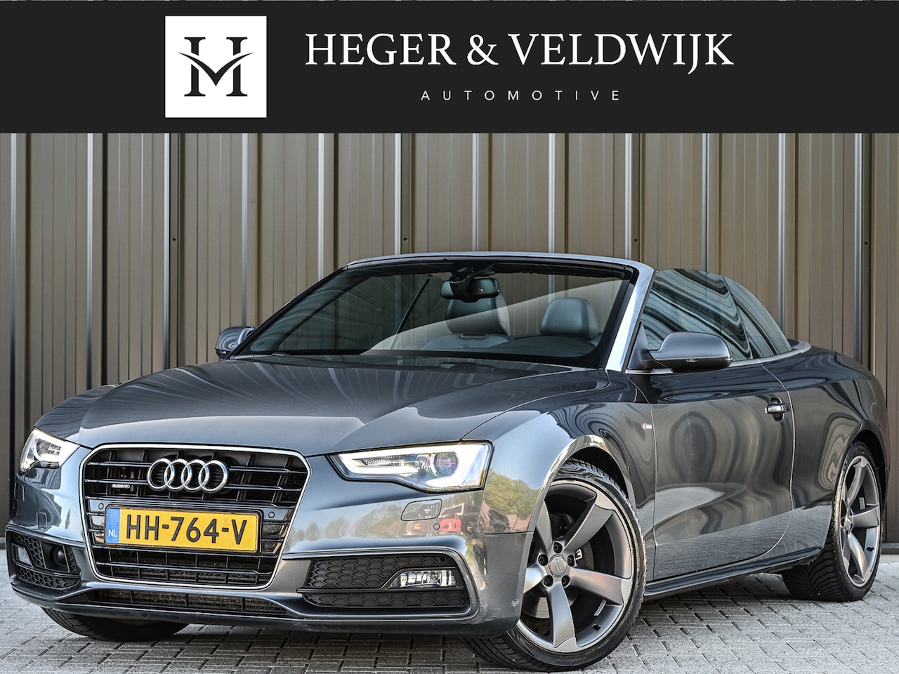 Audi A5 Cabriolet - 3.0 TDI quattro Sport Edition | NL-Auto | Led | Leder | Keyless | Camera | Adaptieve cruis - AutoWereld.nl