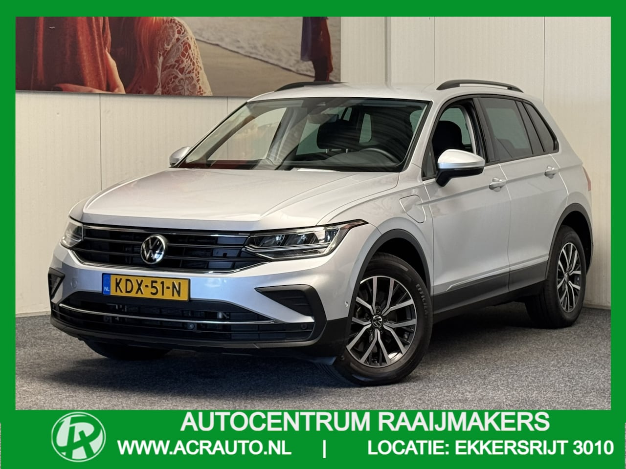 Volkswagen Tiguan - 1.4 TSI eHYBRID 245PK NAVIGATIE ADAPTIVE CRUISE CONTROL STOEL EN STUUR VERWARMING APPLE CA - AutoWereld.nl