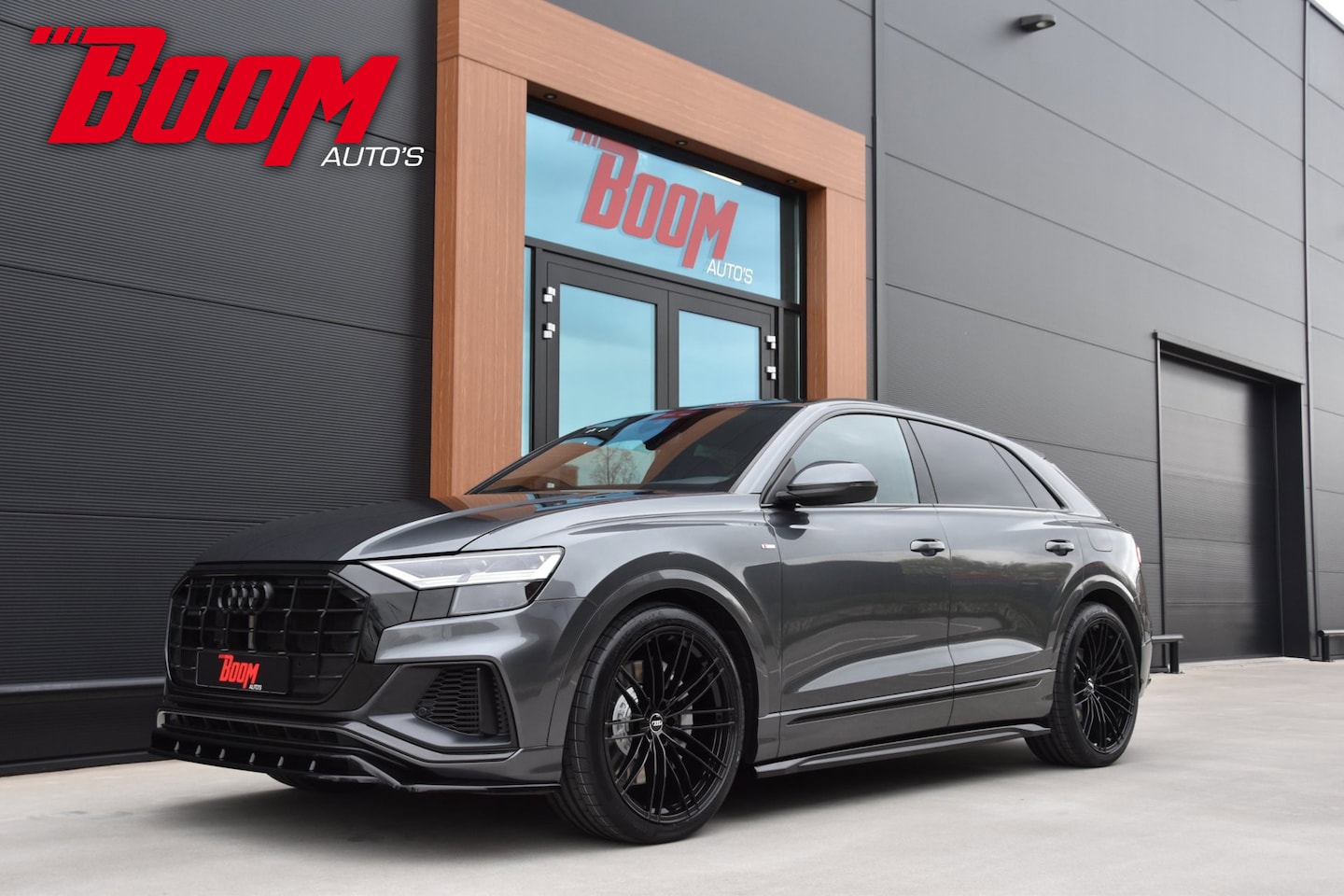Audi Q8 - 55 TFSI e quattro Pro S-Line SQ8 Style TREKHAAK|LEDER|MEMORY|AMBIANCE - AutoWereld.nl