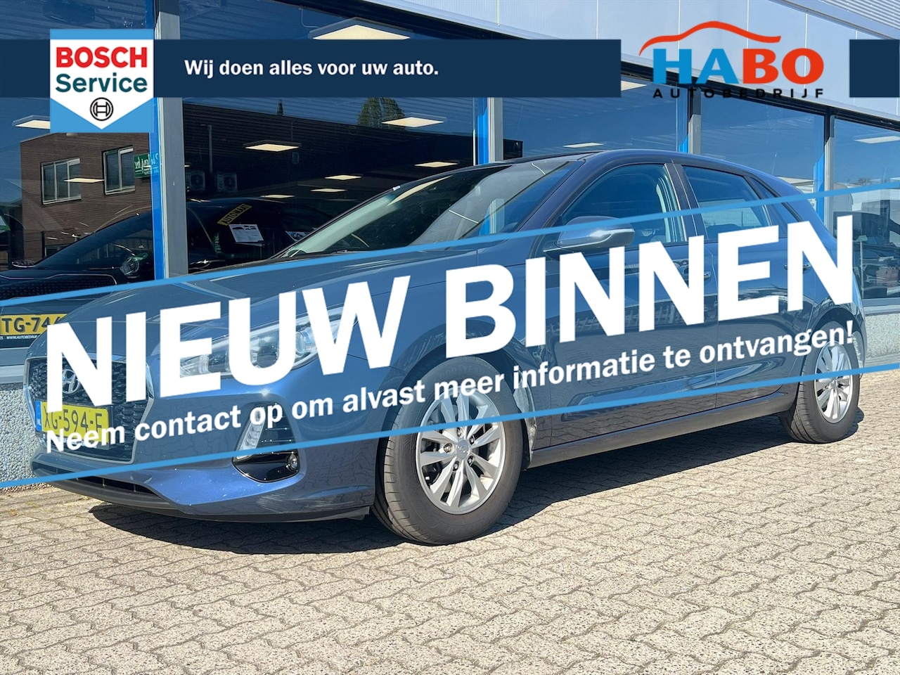 Hyundai i30 - 1.0 T-GDI COMFORT 5DRS 120PK ECC/CRUISE/NAV/CAMERA/REGEN.SENS/PARK.SENS - AutoWereld.nl