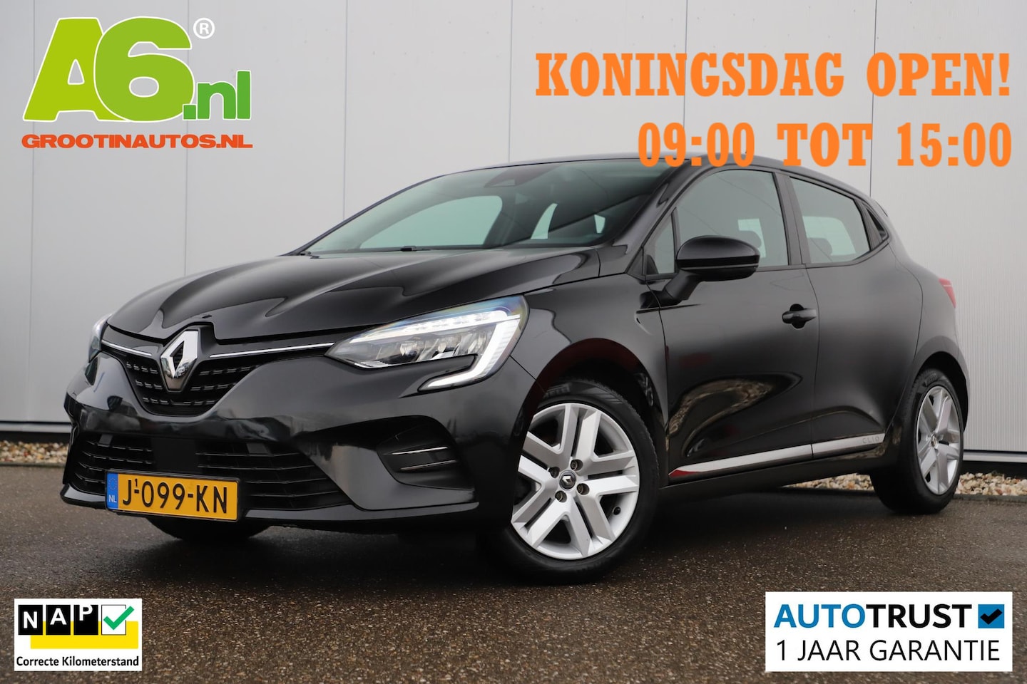 Renault Clio - 1.0 TCe Zen 101PK Navigatie Carplay Android Airco Cruise Control LED - AutoWereld.nl