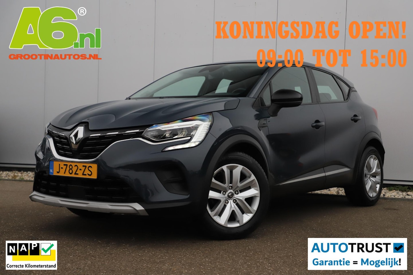 Renault Captur - 1.0 TCe 100 Bi-Fuel Zen 101PK Navigatie Carplay Android Bluetooth Airco Cruise Control Rij - AutoWereld.nl