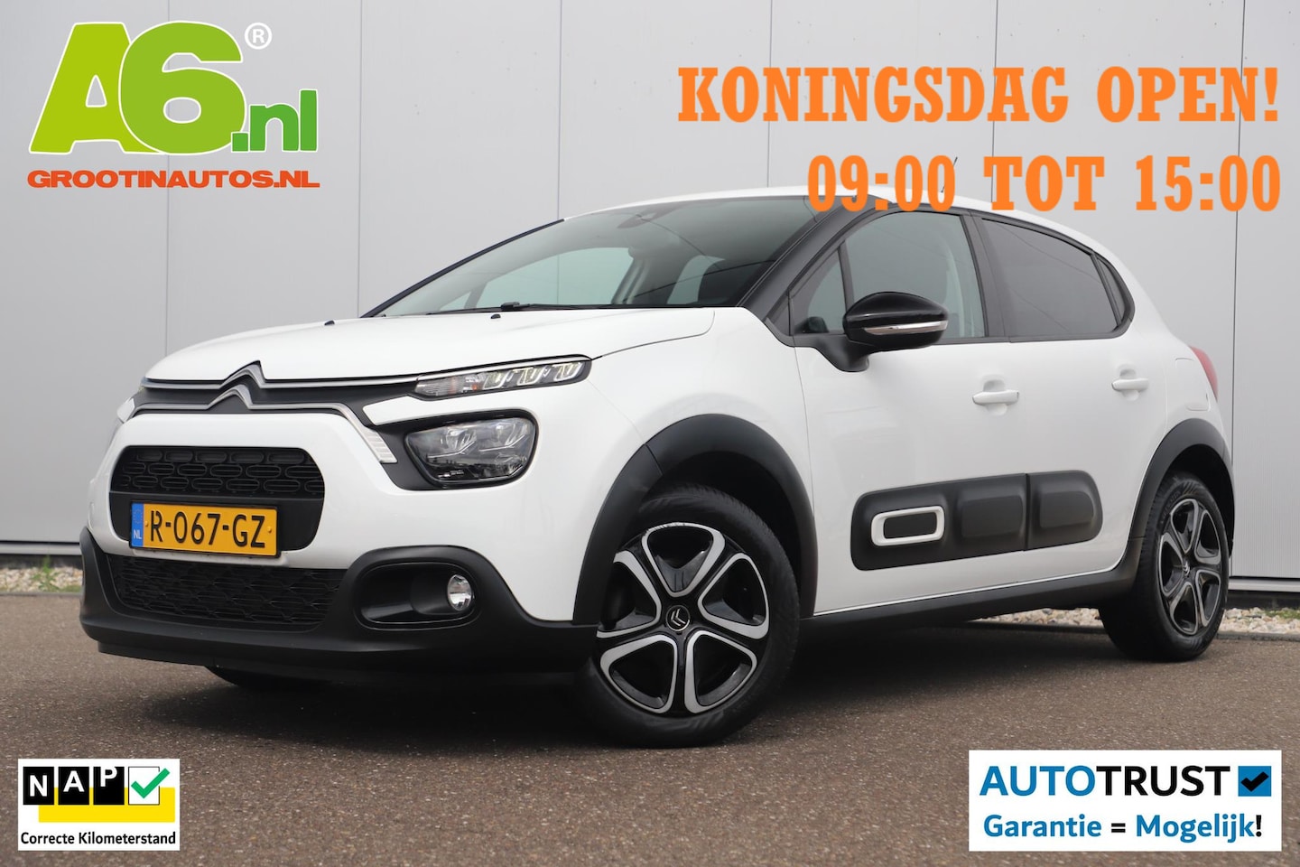 Citroën C3 - 1.2 PureTech Feel Carplay Android Navigatie Climate Cruise Control Rijstrooksensor All Sea - AutoWereld.nl