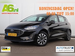 Ford Fiesta - 1.0 EcoBoost Hybrid Titanium Navigatie LED Carplay Android Climate Cruise Control Rijstroo