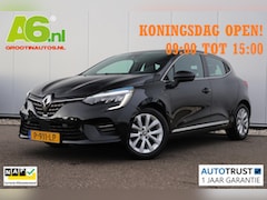 Renault Clio - 1.0 TCe Intens Half Leder Navigatie Carplay Android 16 inch LMV Sfeerverlichting LED Clima