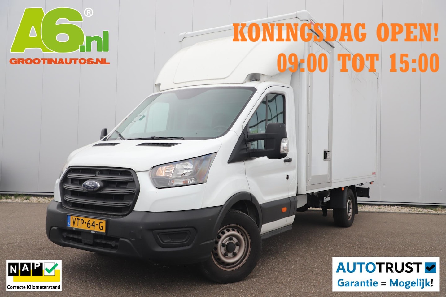 Ford Transit - 350 2.0 TDCI L5H1 Ambiente Skeletal Bakwagen Spouwmuurisolatie Inrichting Werkinrichting A - AutoWereld.nl
