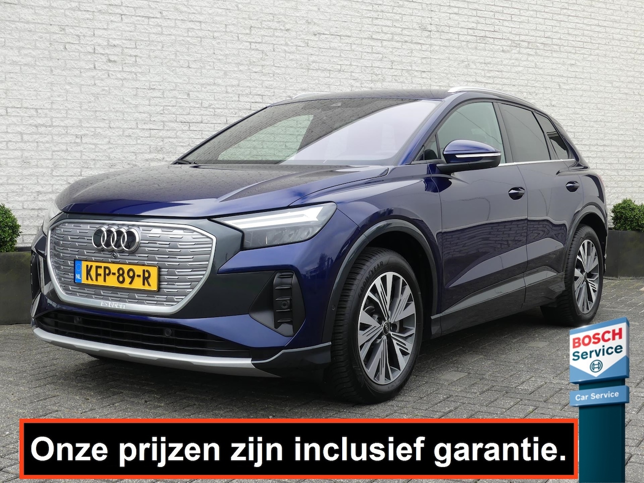 Audi Q4 e-tron - 45 ADVANCED 286PK 82kWh 360CAMERA/ADAP.CRUISE/EL.A-KLEP/STOEL+STUURVERW. - AutoWereld.nl