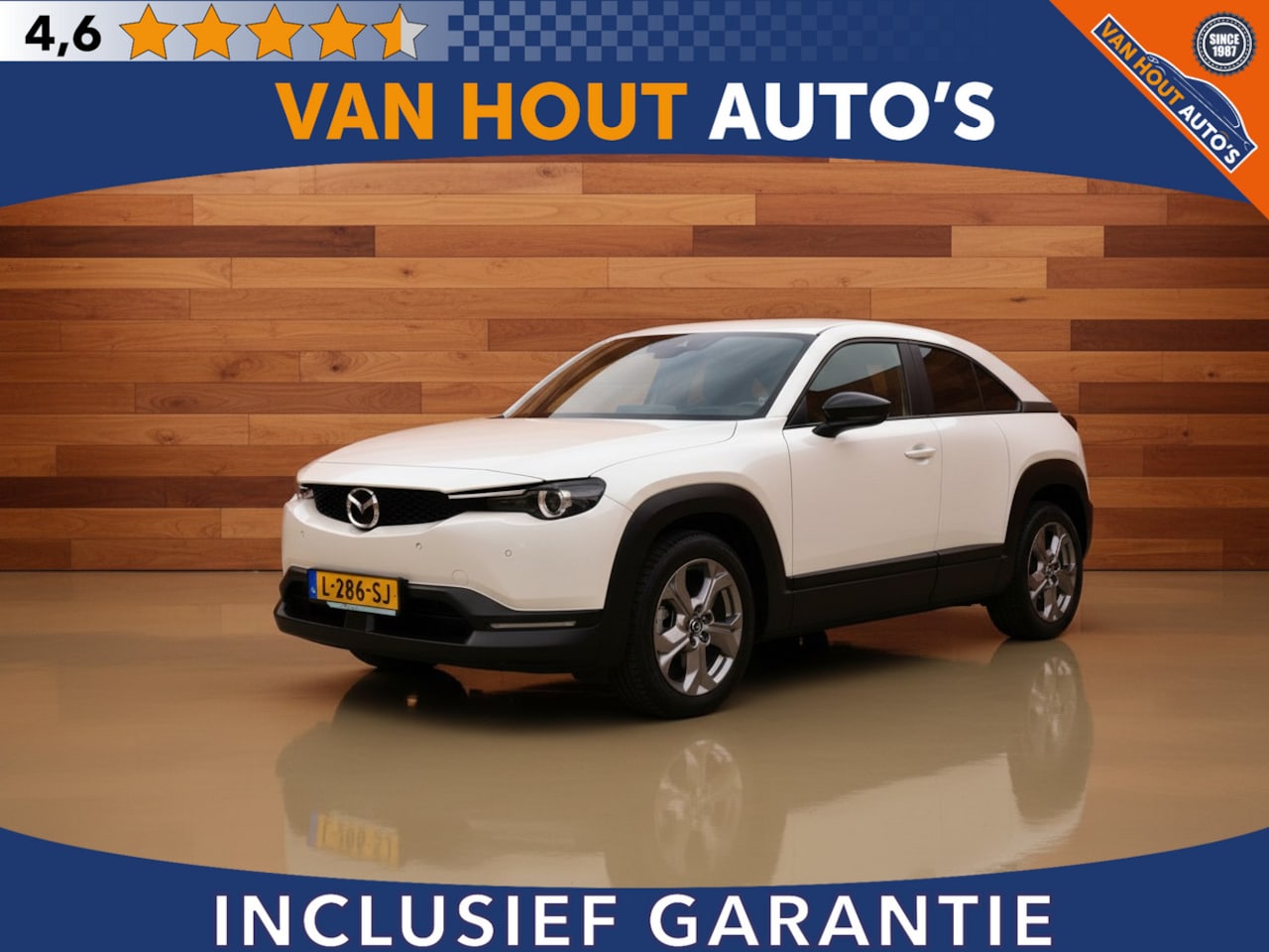 Mazda MX-30 - e-SkyActiv 145 Comfort 36 kWh SOH 93% - AutoWereld.nl