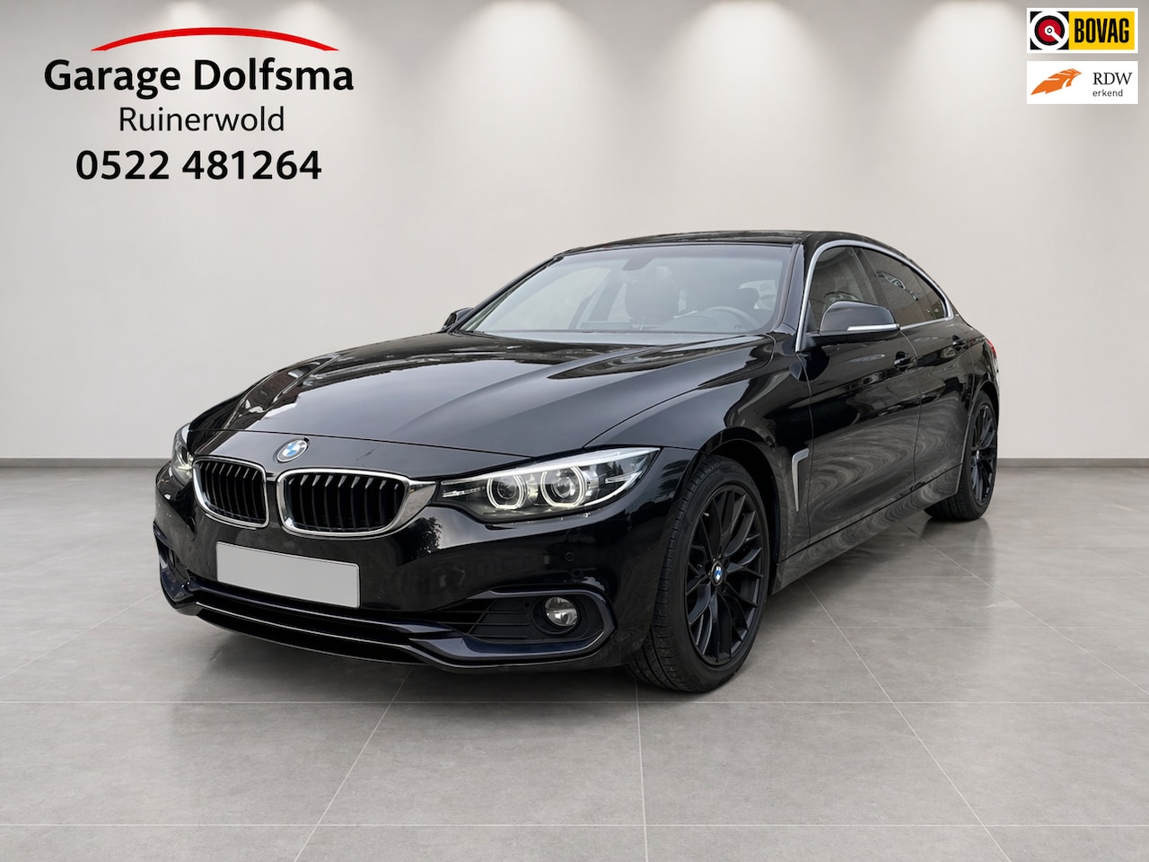BMW 4-serie Gran Coupé - 420i Corporate Lease High Executive-2 eig -Leer - Sporstoelen - Led - - AutoWereld.nl