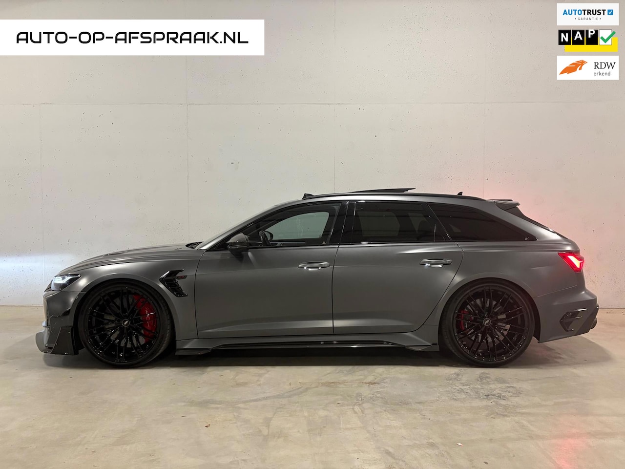Audi RS6 - RS6-R ABT 1/125 Ceramic 740pk B&O Carbon - AutoWereld.nl