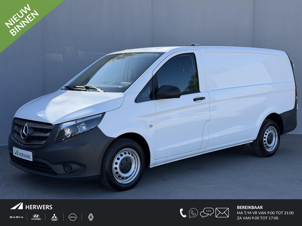 Mercedes-Benz Vito - 114 CDI Lang / Trekgewicht 2000 Kg / Navigatie / Cruise Control / Airco / Parkeersensoren - AutoWereld.nl