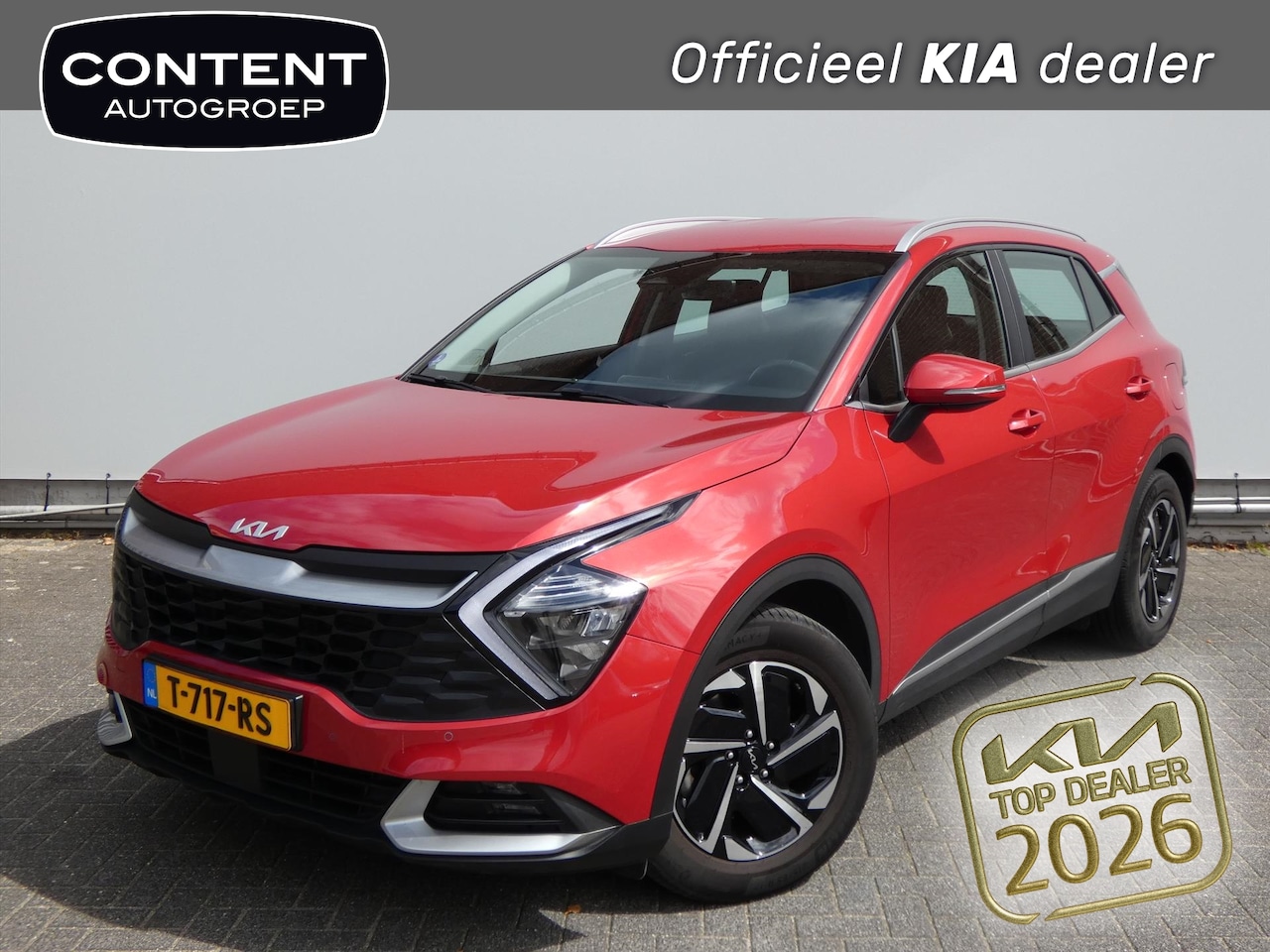 Kia Sportage - 1.6 T-GDi 150pk Mild Hybrid DynamicLine / Trekhaak - AutoWereld.nl