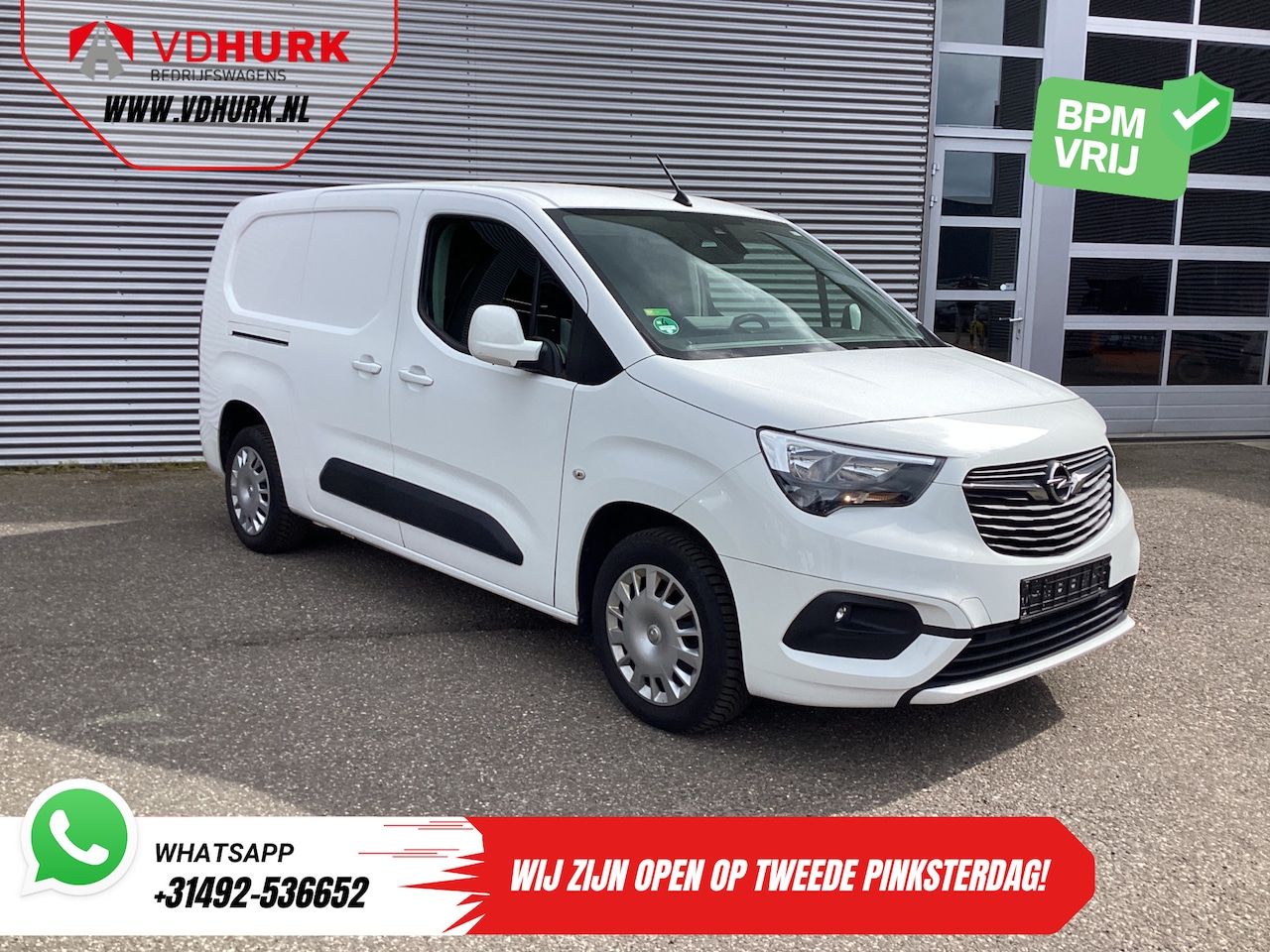 Opel Combo - 1.5D 130 pk Aut. L2 Stoelverw./ Würth/ Carplay/ Navi/ Climate/ PDC/ Cruise - AutoWereld.nl