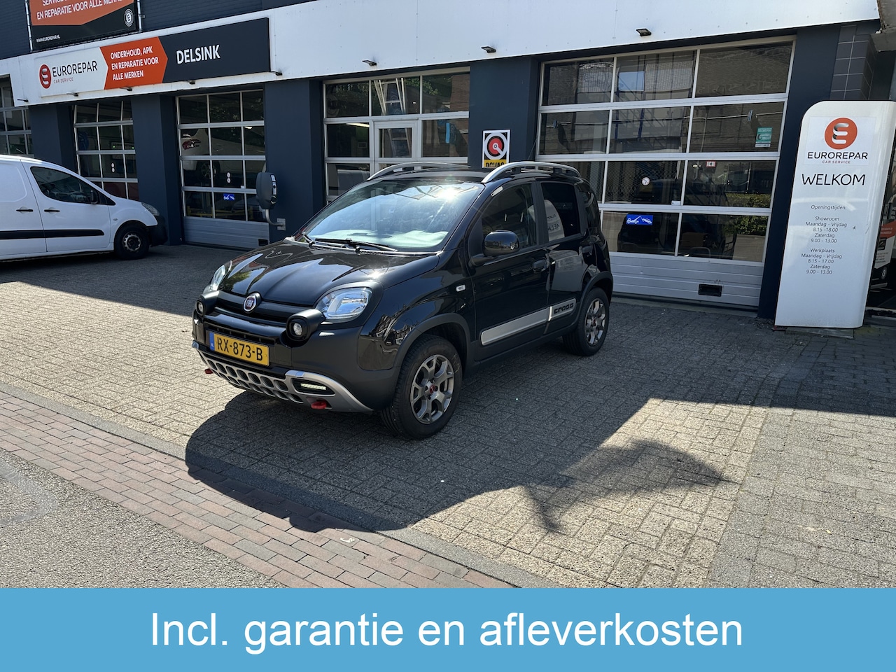 Fiat Panda - 0.9 TwinAir 4x4 Cross All-in Prijs AWD/Airco/Parkeersens a/Bluetooth/Cruise Eurorepar - AutoWereld.nl