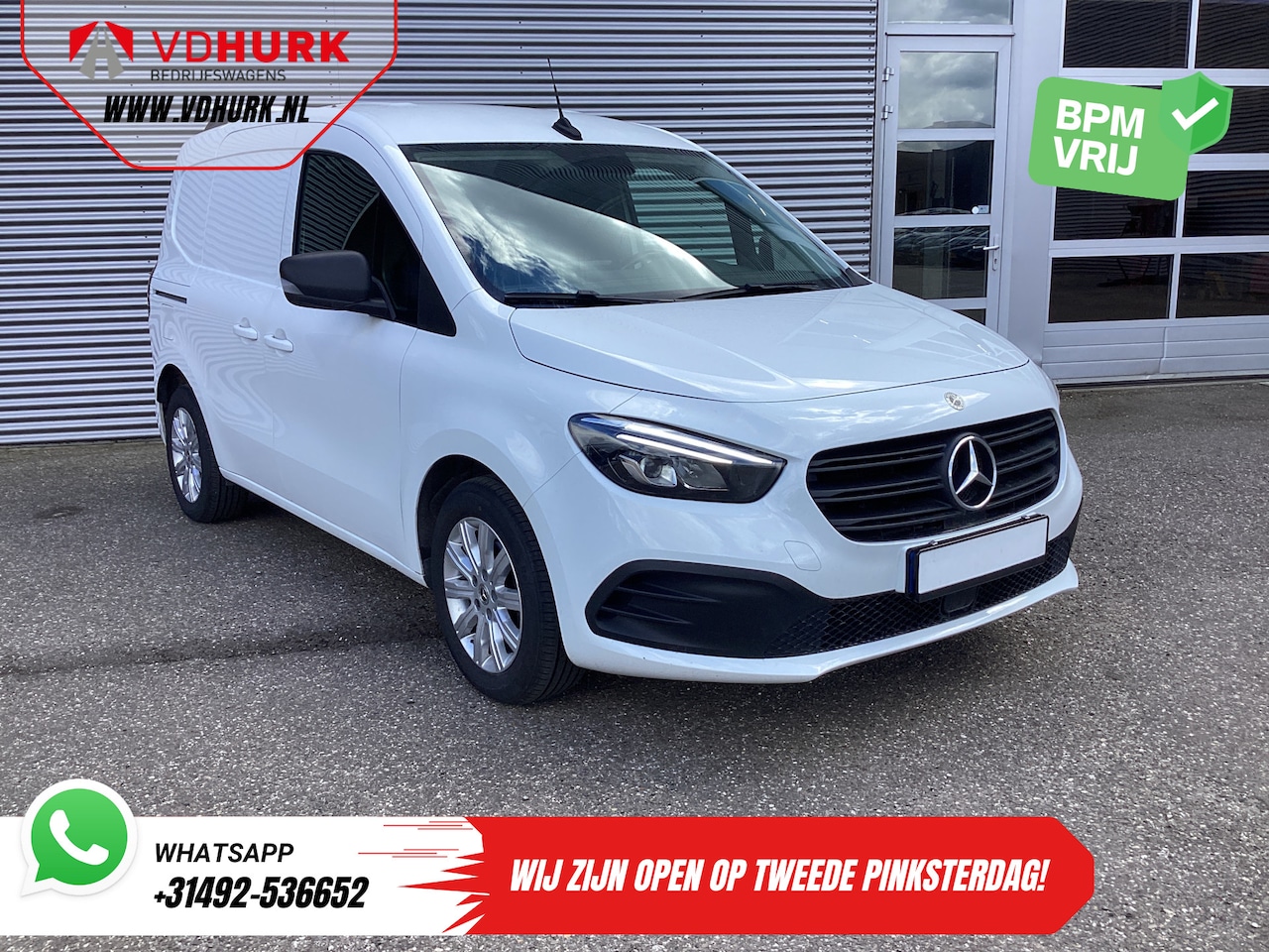 Mercedes-Benz Citan - 112 CDI LED/ Stoelverw./ Carplay/ Airco/ Camera/ Cruise/ 16”LMV/ Trekhaak - AutoWereld.nl