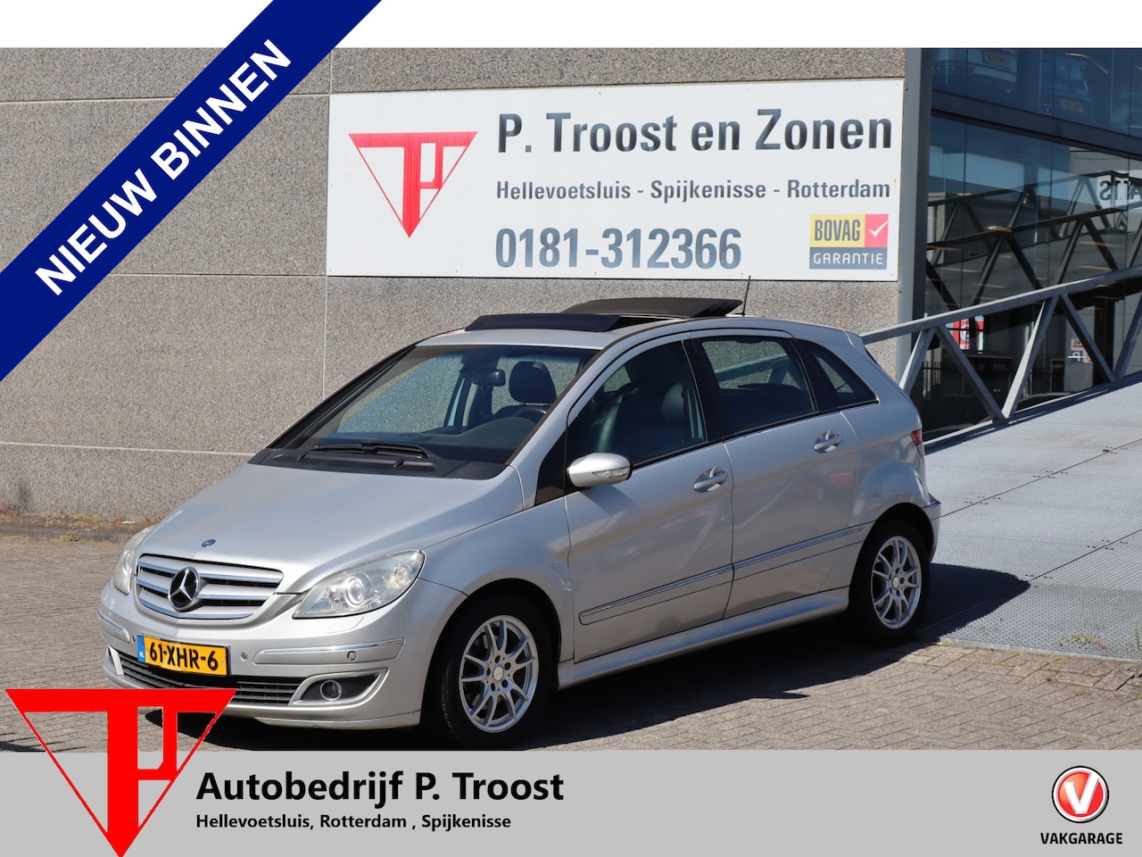 Mercedes-Benz B-klasse - 200 CDI AUTOMAAT/PANORAMADAK/CLIMATE CONTROL MEENEEMPRIJS/HANDELSPRIJS/EXPORTPRIJS APK TOT - AutoWereld.nl