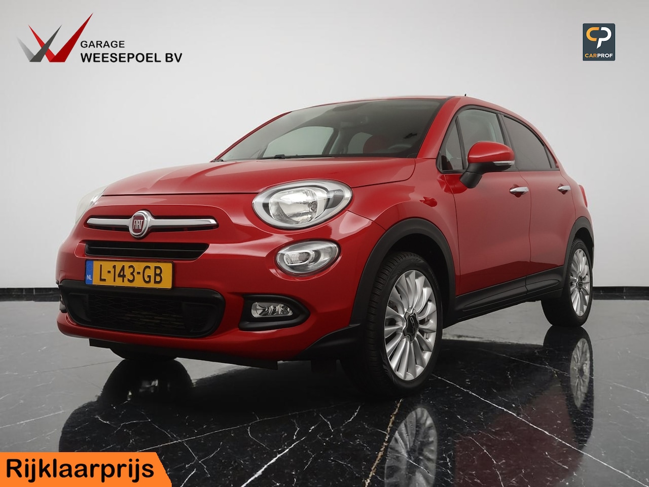 Fiat 500 X - 1.4 Turbo MultiAir Opening Edition - Navigatie - Climate control - 18 inch LM velgen - Afn - AutoWereld.nl