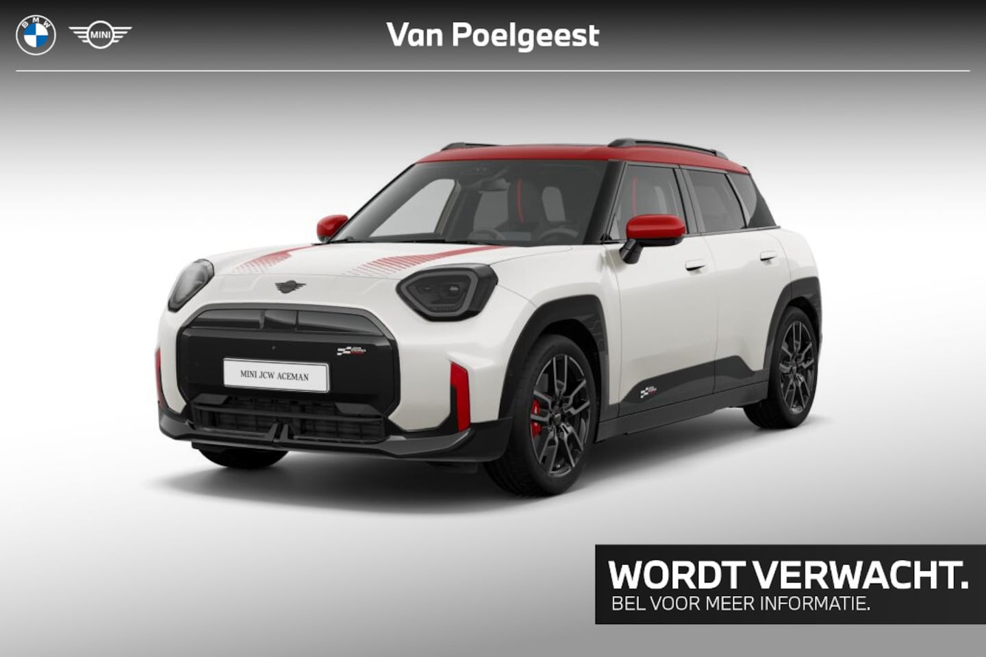 MINI Aceman - E JCW John Cooper Works XL 54.2 kWh | 19 Inch JCW Spoke 2-tone met sportbanden | Opruiming - AutoWereld.nl