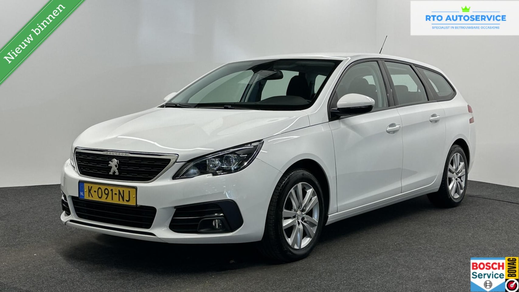 Peugeot 308 SW - 1.2 PureTech Active Pack TREKHAAK NIEUWE DIS RIEM CARPLAY NAVI. - AutoWereld.nl