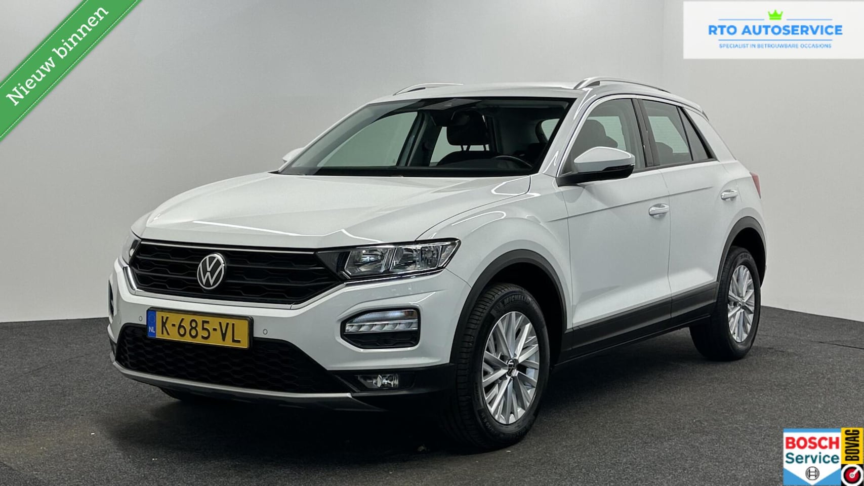 Volkswagen T-Roc - 1.0 TSI Style Business CARPLAY NAVI ADAPTIEF CRUISE. - AutoWereld.nl