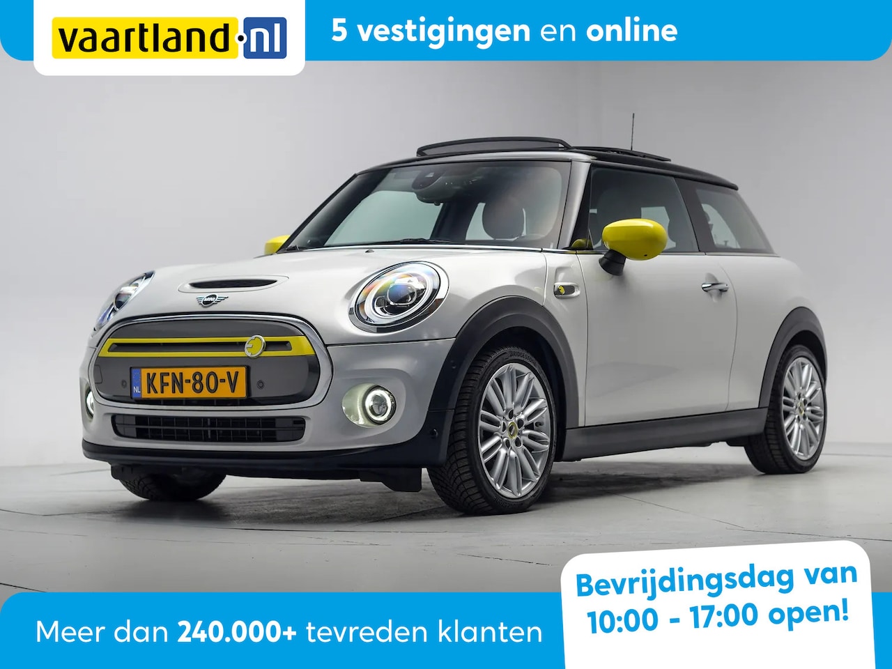 MINI Mini-Electric - Yours 33 kWh 3-fase [ Panorama Leder Harman/Kardon LED ] - AutoWereld.nl