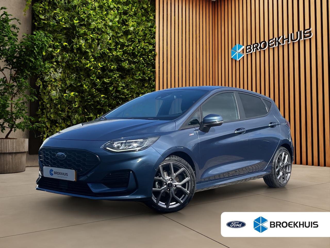 Ford Fiesta - 1.0 EcoBoost Hybrid ST-Line X | Camera | B&O audio | Stuur/stoelverwarming - AutoWereld.nl