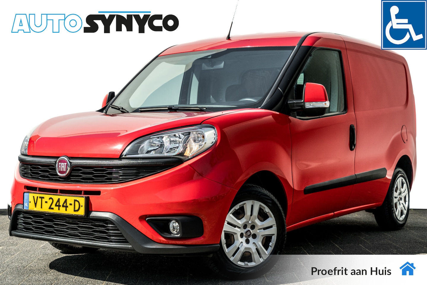 Fiat Doblò Cargo - 1.6 MJ L1H1 SX Automaat | Scootmobiel-Lift | Cruise | PDC | Navigatie - AutoWereld.nl