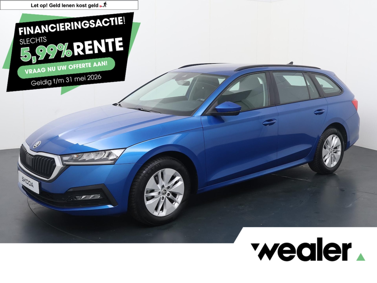 Skoda Octavia Combi - 1.0 TSI Ambition | 110 PK | Trekhaak wegklapbaar | Navigatiesystem | Apple Carplay/Android - AutoWereld.nl