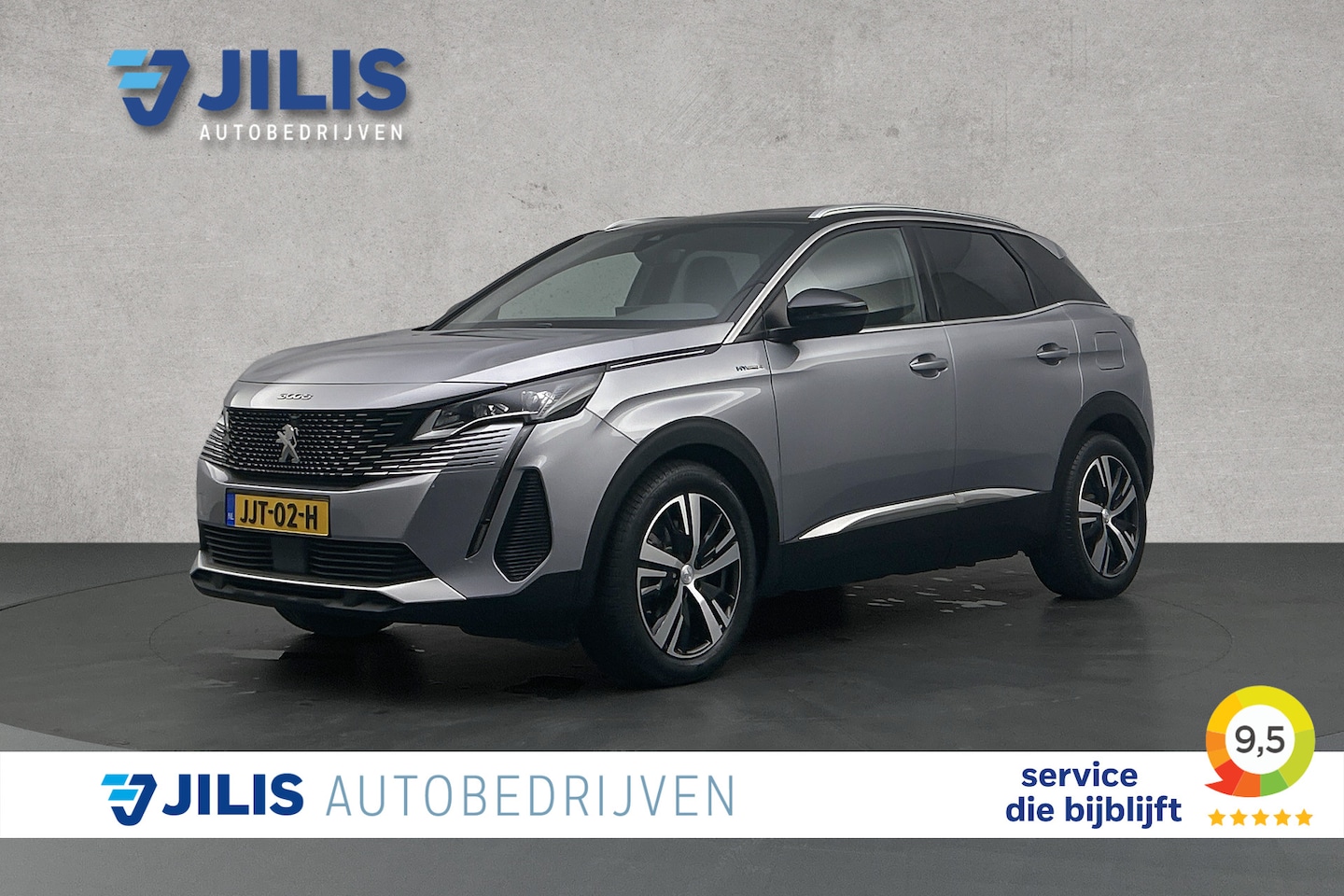Peugeot 3008 - 1.6 HYbrid4 300 GT | Panoramadak | Adaptieve cruise control | Half leder | LED - AutoWereld.nl