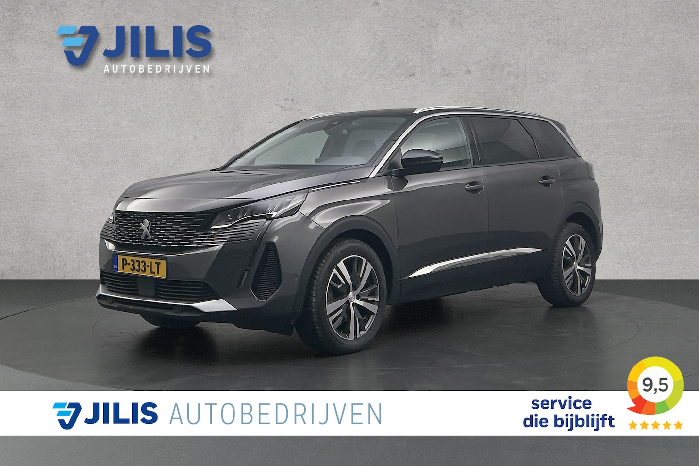 Peugeot 5008 - 1.2 PureTech Allure | Trekhaak | Half leder | Stoelverwarming | LED | Adaptieve cruise con - AutoWereld.nl