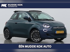 Fiat 500 C - La Prima 42 kWh | Vol-Leder | Camera | Stoelverwarming | Apple Carplay