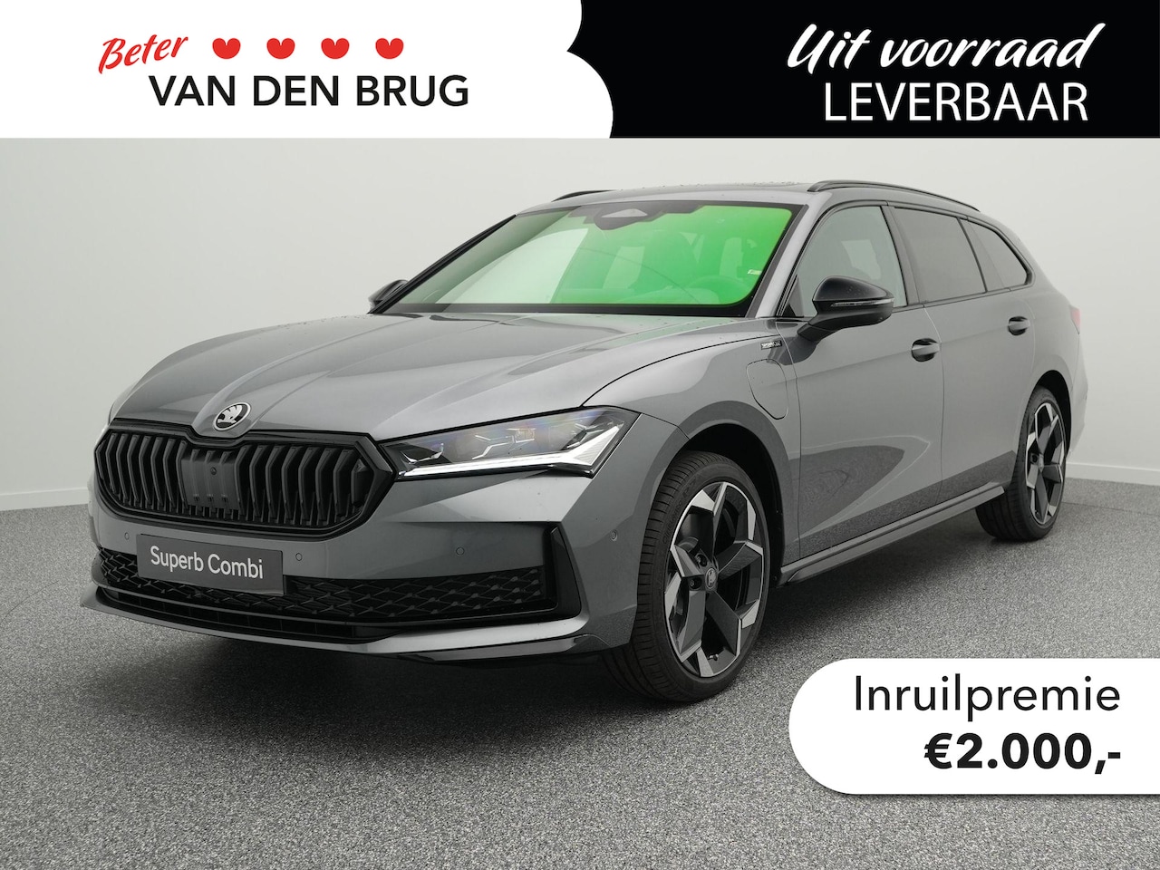 Skoda Superb Combi - Sportline Business 1.5 TSI PHEV | Trekhaak | Panoramadak | Head-Up | 360 camera | Canton S - AutoWereld.nl