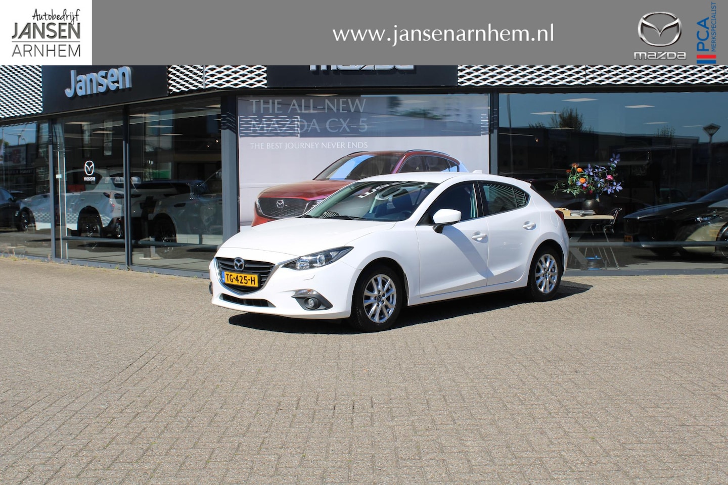 Mazda 3 - 2.0 TS 2.0 TS+ , Automaat, Trekhaak, All Season, Navi, Cruise, Clima, Stoelverwarming, LMV 16 In - AutoWereld.nl