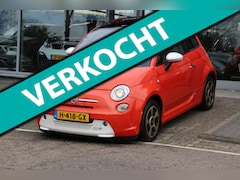 Fiat 500e - 24kwh PANO-DAK LEDER