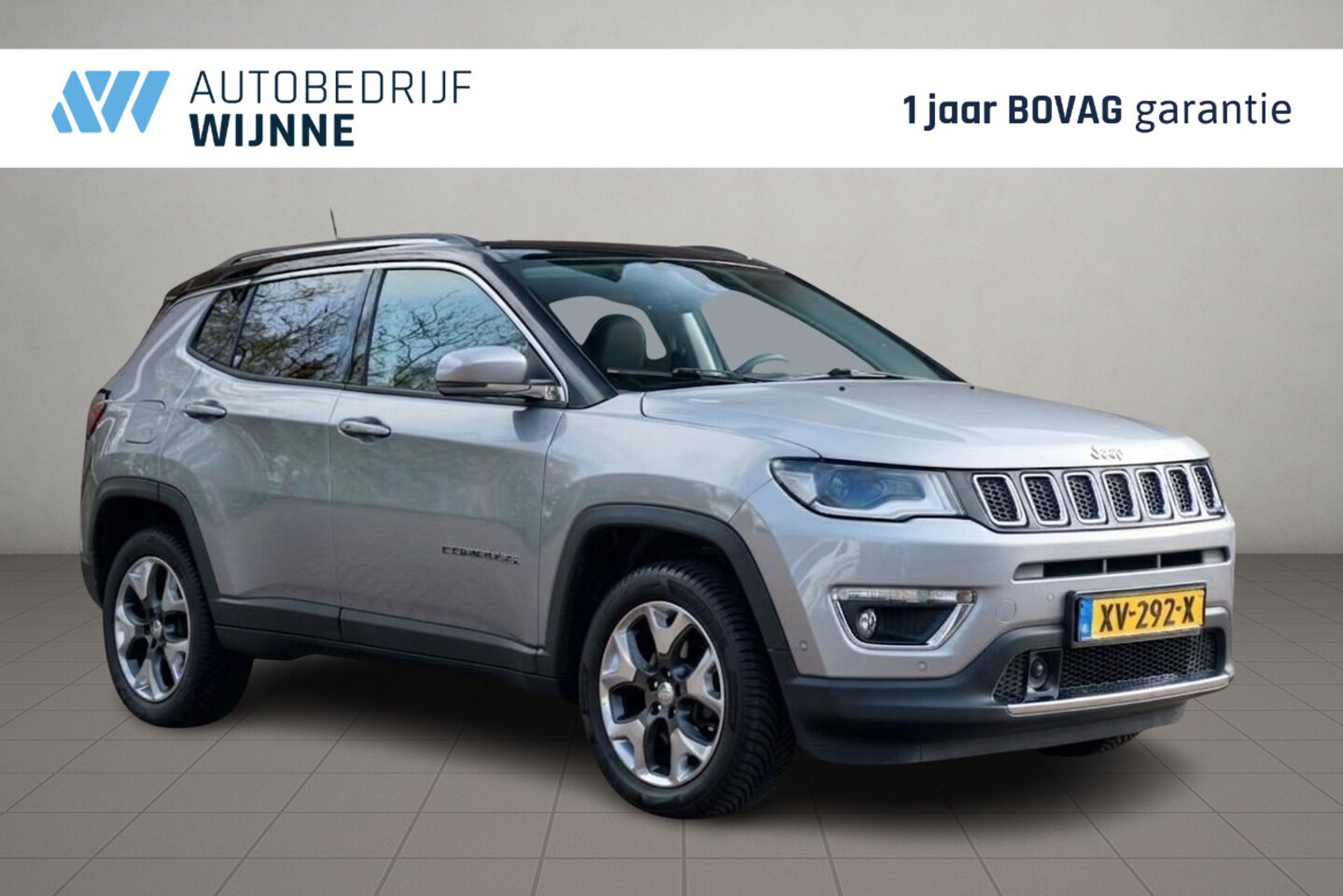 Jeep Compass - 1.4 MultiAir 170pk 4x4 Aut. Limited | Navi | App Connect | Winter Pack | Leather Pack | Ke - AutoWereld.nl