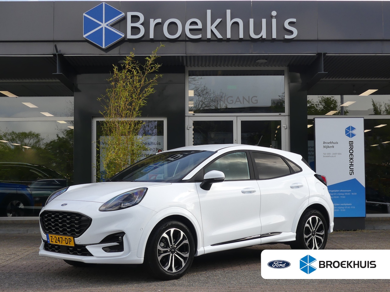 Ford Puma - 1.0 EcoBoost Hybrid ST-Line | TREKHAAK | CAMERA | STUUR+STOEL+VOORRUITVERWARMING | PARKEER - AutoWereld.nl