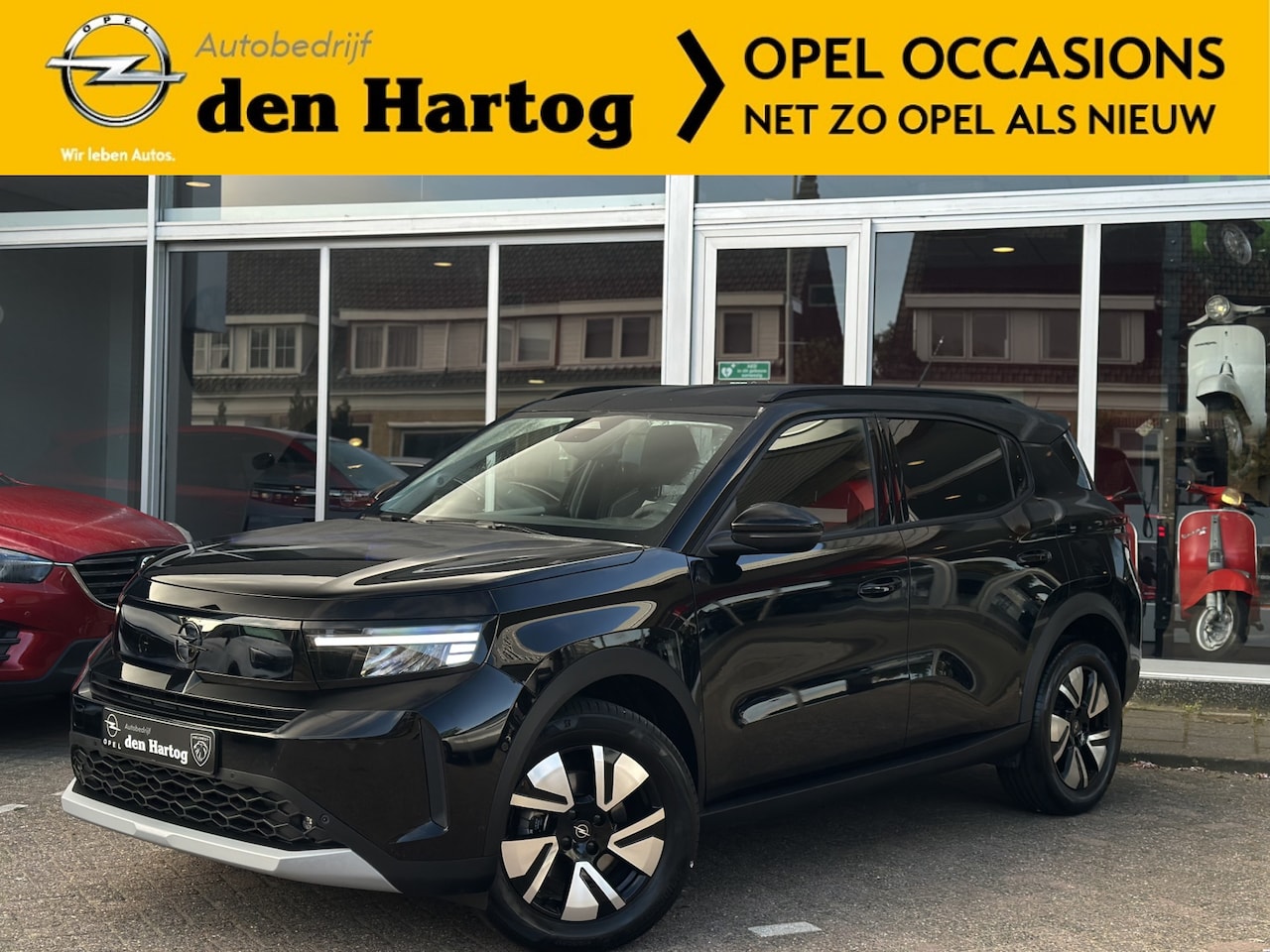Opel Frontera - 1.2 Turbo Hybrid GS 7p. 145 PK/Camera/Navi/Stoel+stuur en voorruit verwarming. - AutoWereld.nl