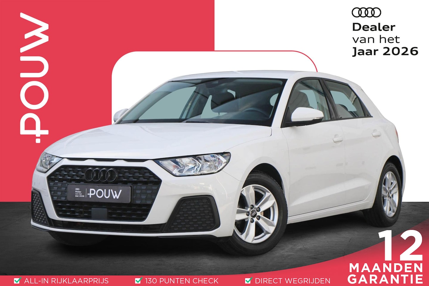 Audi A1 Sportback - 25 TFSI 95pk Pro Line | Apple Carplay/Android Auto | Airconditioning | Cruise Control - AutoWereld.nl