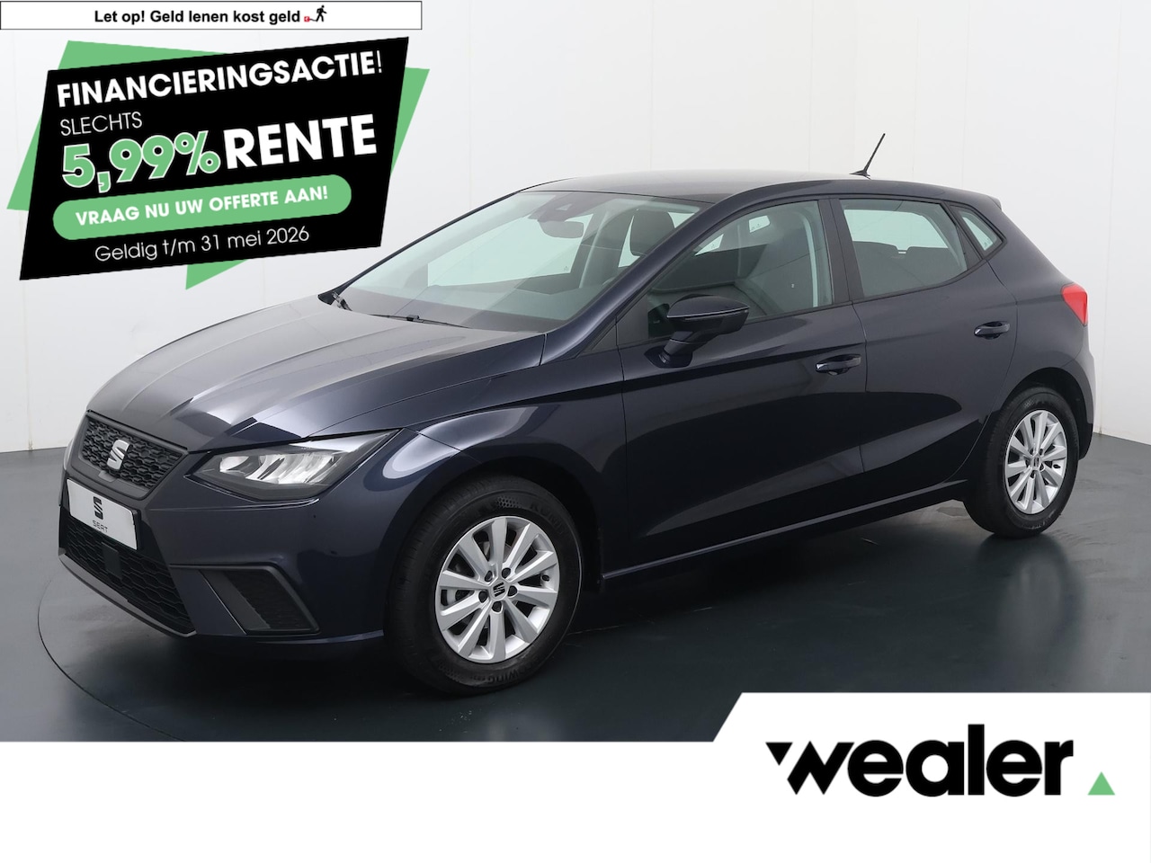 SEAT Ibiza - 1.0 EcoTSI Style | 95 PK | Climate control | Cruise control | Apple Carplay/Android Auto | - AutoWereld.nl