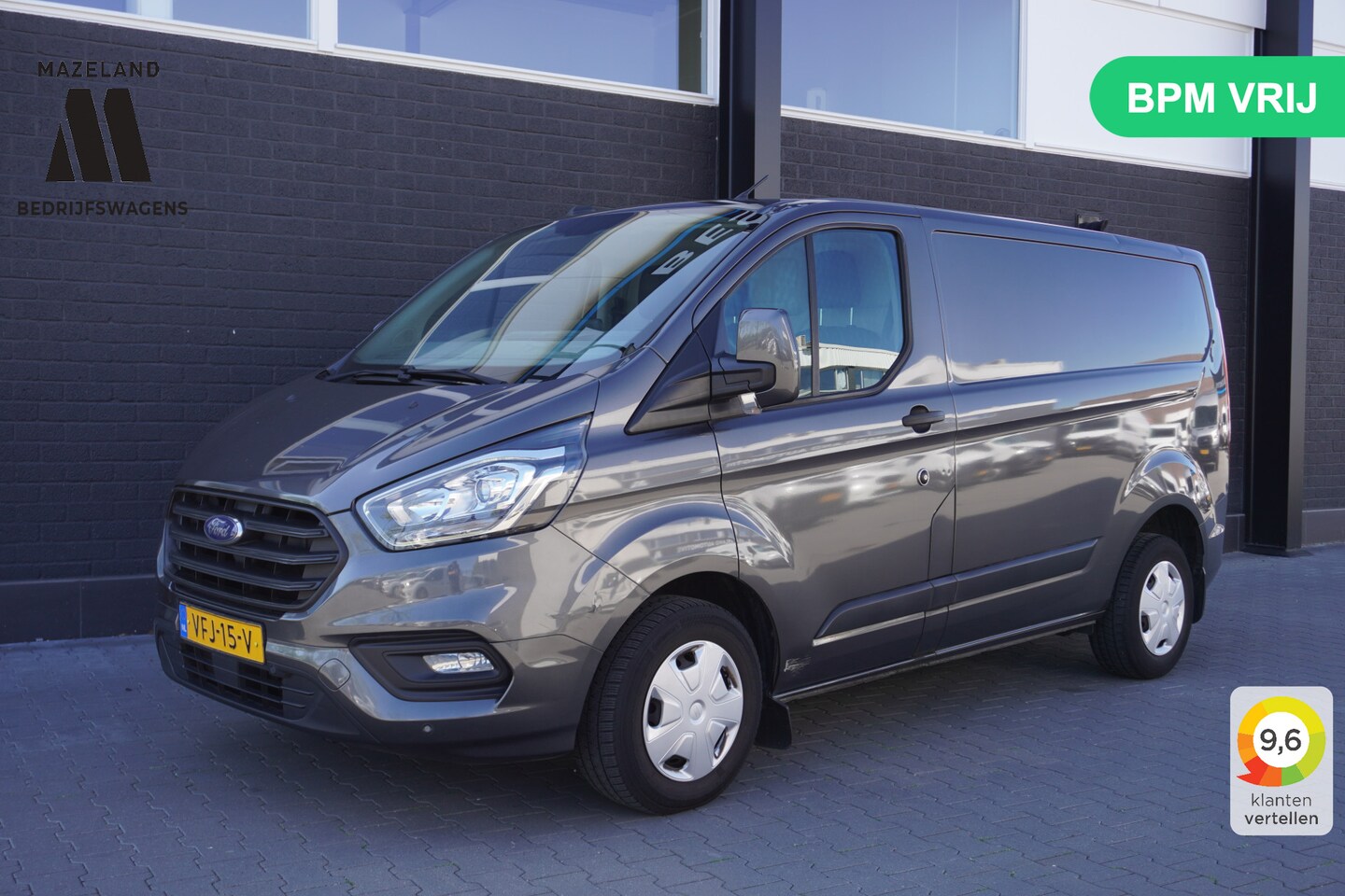 Ford Transit Custom - 2.0 TDCI 130PK EURO 6 - Airco - Cruise - Camera - € 12.900,- Excl. - AutoWereld.nl